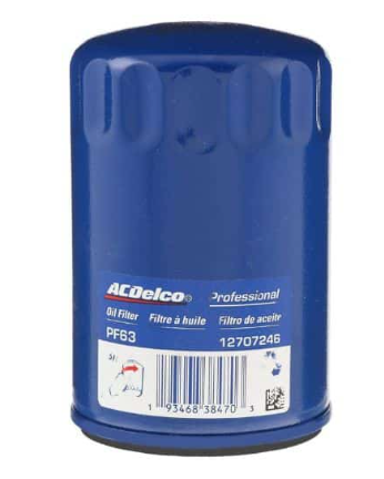AC Delco Oil Filter PF63 Silverado 2500 2020-24